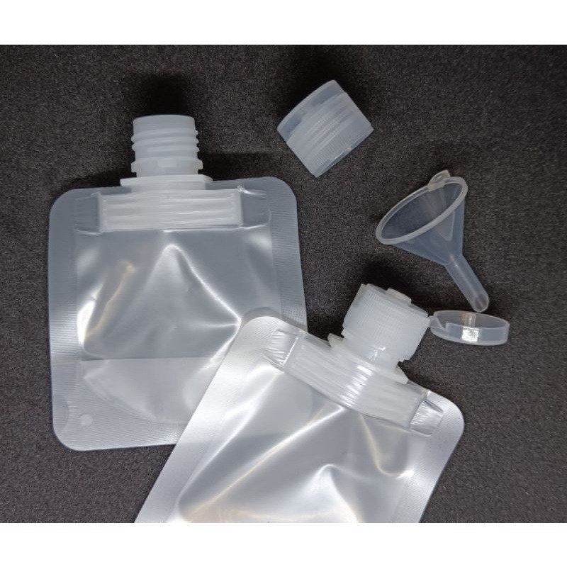 Botol Refill Pouch Tas Dispenser Bag Buat Travel 30 ML 50 ML 100 ML