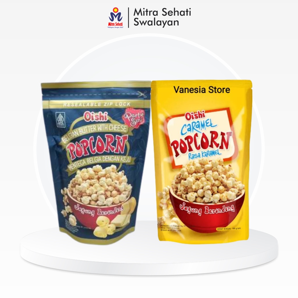 

OISHI POP CORN / Snack Jagung Pop Corn 100GR - Mitra Sehati Swalayan