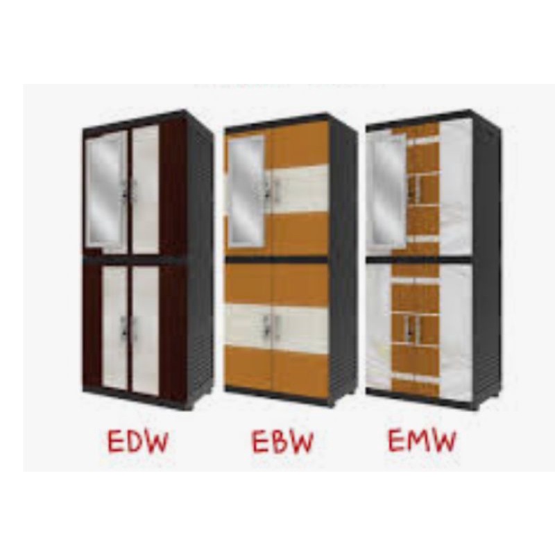 LEMARI PLASTIK JUMBO 4 SUSUN / LEMARI PLASTIK PUTIH JUMBO 4 SUSUN 3 SUSUN 5 SUSUN