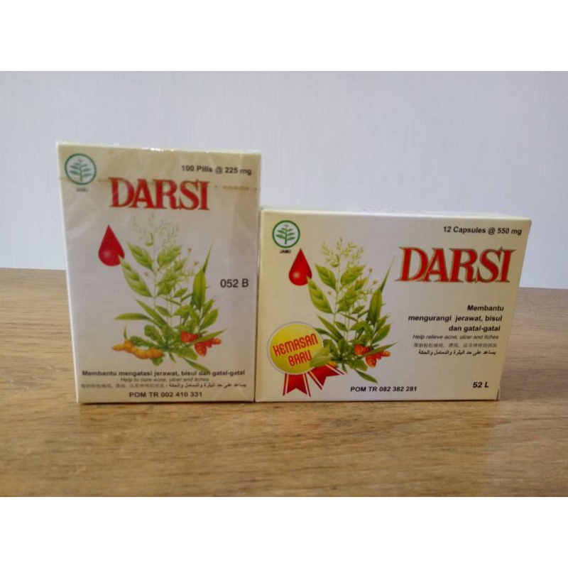 Darsi Per Box 12 Butir || Darsi Obat jerawat || DARSI HERBAL