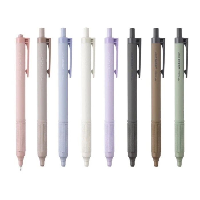 

Tombow Mono Graph Lite Smoky Colors Ballpoint Oil Ink Pen 0.38mm 0.5mm