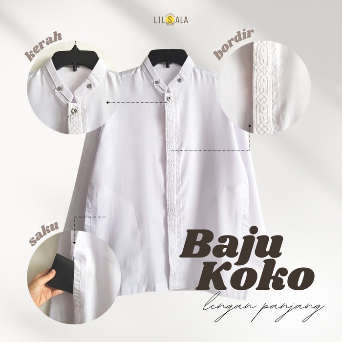 

✨READY✨ -[BKOSPT] Hampers Kado Cowok Paket Baju Koko Sarung Lebaran Valentine - Pendek, L- 1.1.23