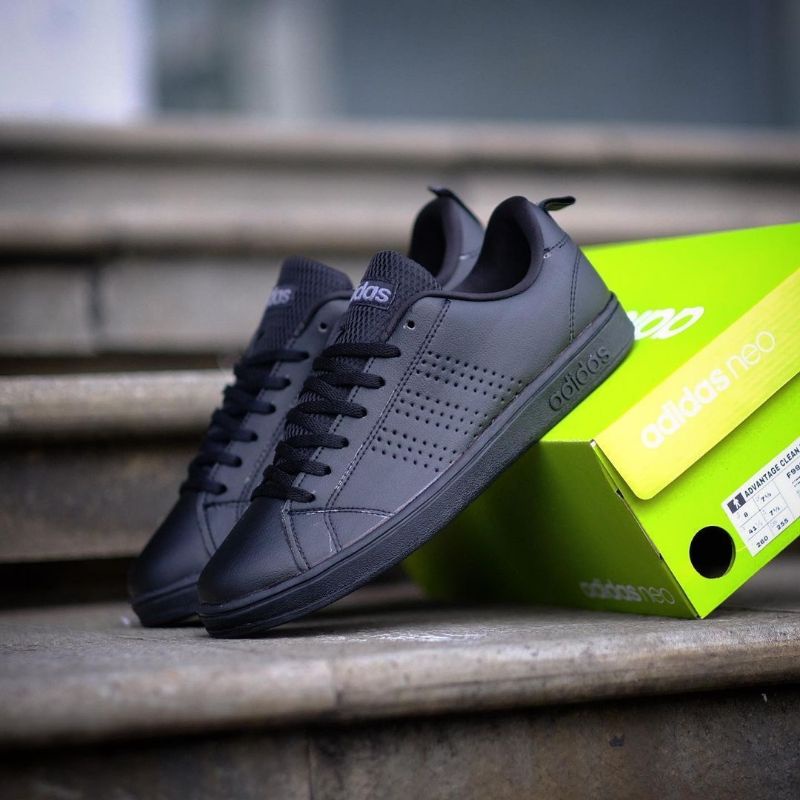 Adidas Neo Advantage &quot;All Black&quot; ORIGINAL BNIB