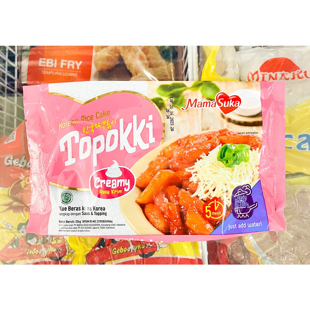 

MAMASUKA TOPOKKI CREAMY 134 GRAM