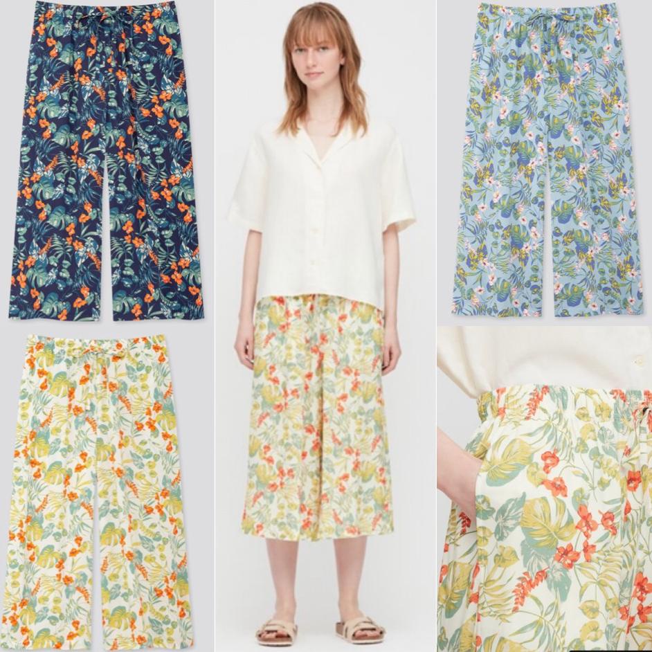 BISA COD KULOT UNIQLO relaco  ORIGINAL 3/4 pants phshoip