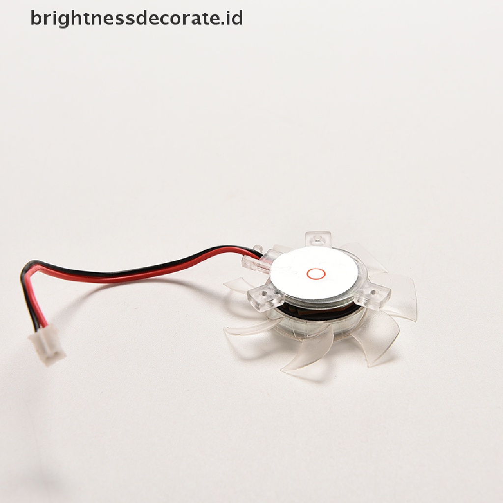 [Birth] Pc GPU VGA Video Card Heatsink Cooler Kipas Pendingin 45mm 2pin Lubang Ke Lubang 39mm [ID]
