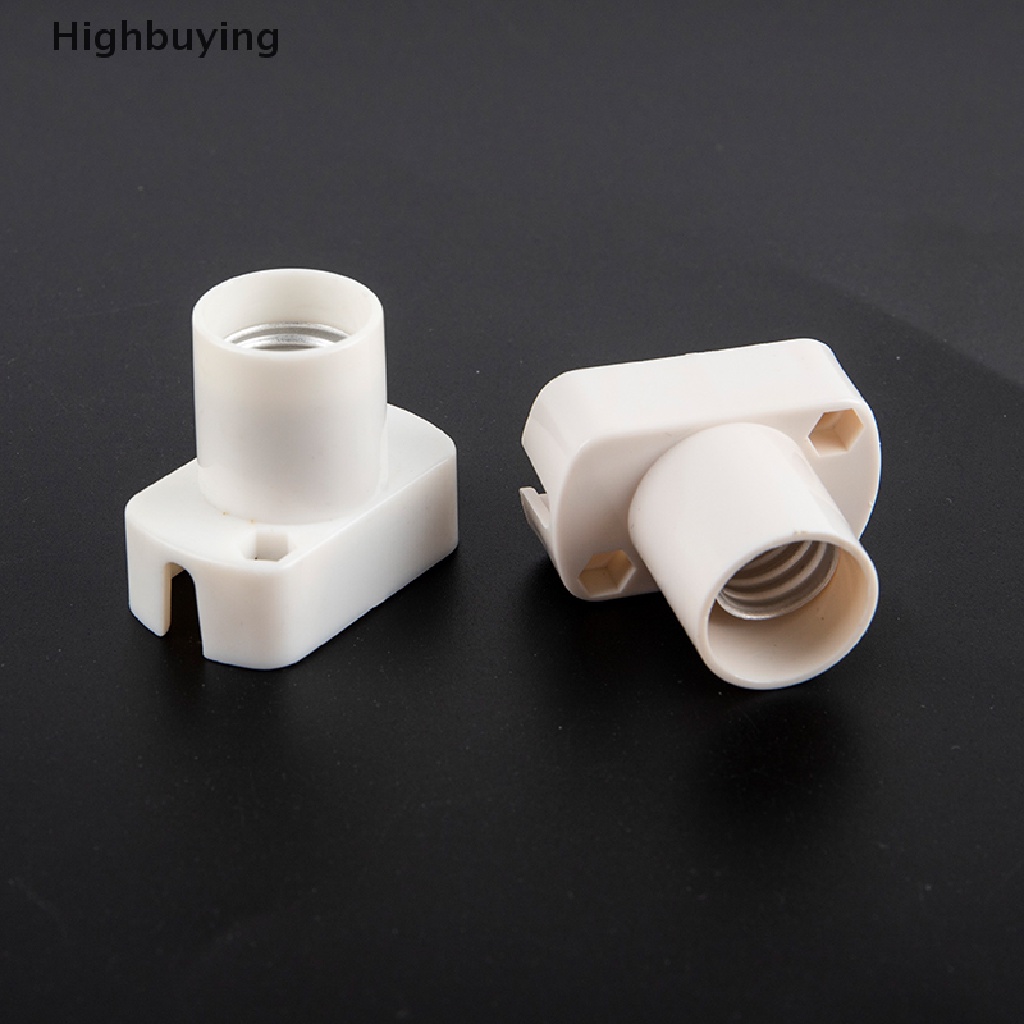 Hbid Sekrup Mini Alas Lampu E12 E14 E17 Lamp Holder Bohlam Lampu Socket Holder Adapter Glory