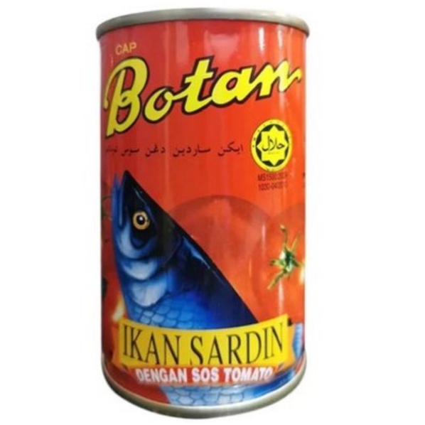 

IKAN SARDEN CAP BOTAN.BUATAN MALAYSIA 425g