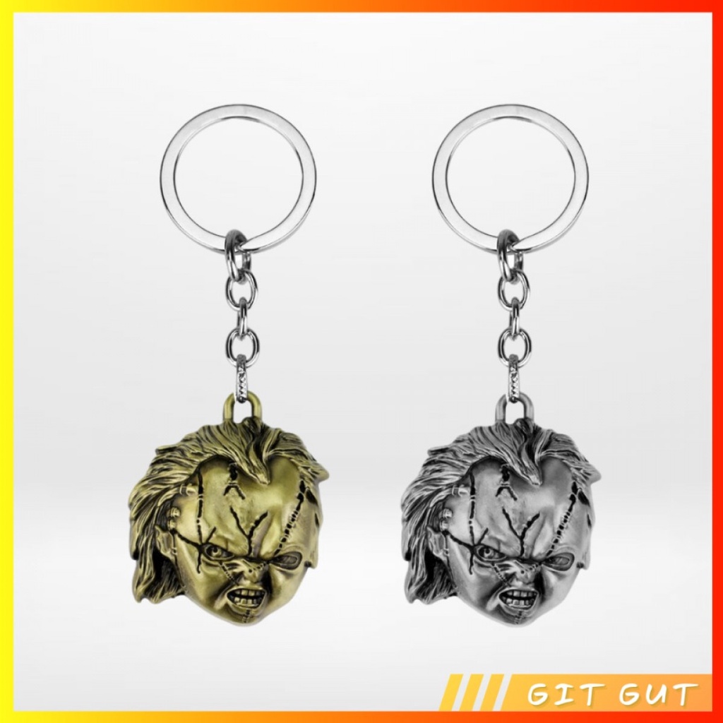 Keychain Gantungan Kunci Childs Play Chucky Head