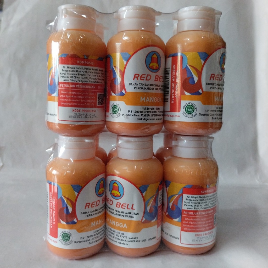 

Red Bell Mangga 1 Lusin Isi 12 Pcs