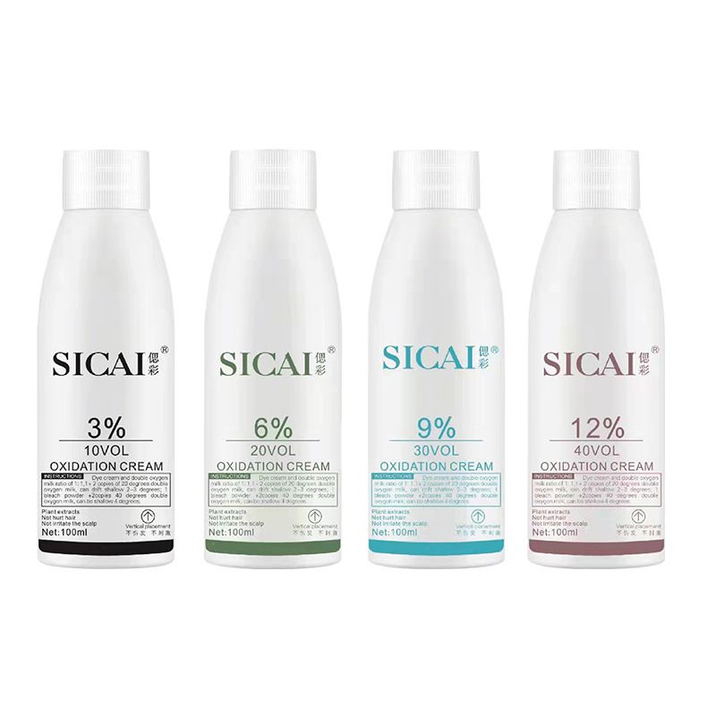 SICAI Oxydant Developer mini 100ml campuran cat warna 6% 9% 12% cairan