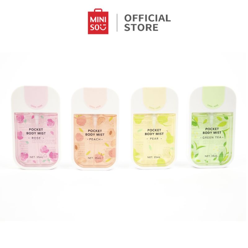 TERMURAH Miniso Pocket Body Mist