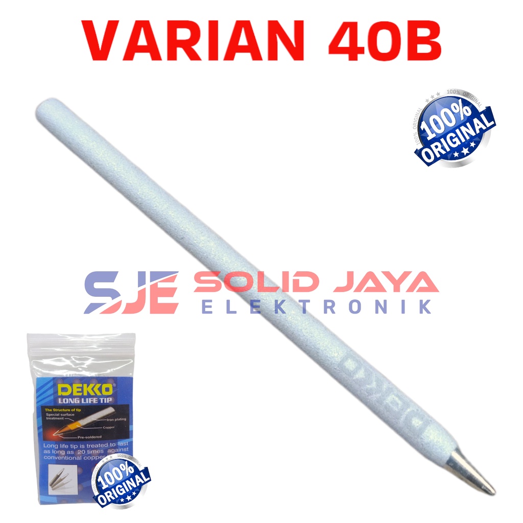 MATA SOLDER DEKKO 40W TIP PAKU SOLDERING TIP DS40N 40B 40SBD DEKO ASLI ORIGINAL ORI