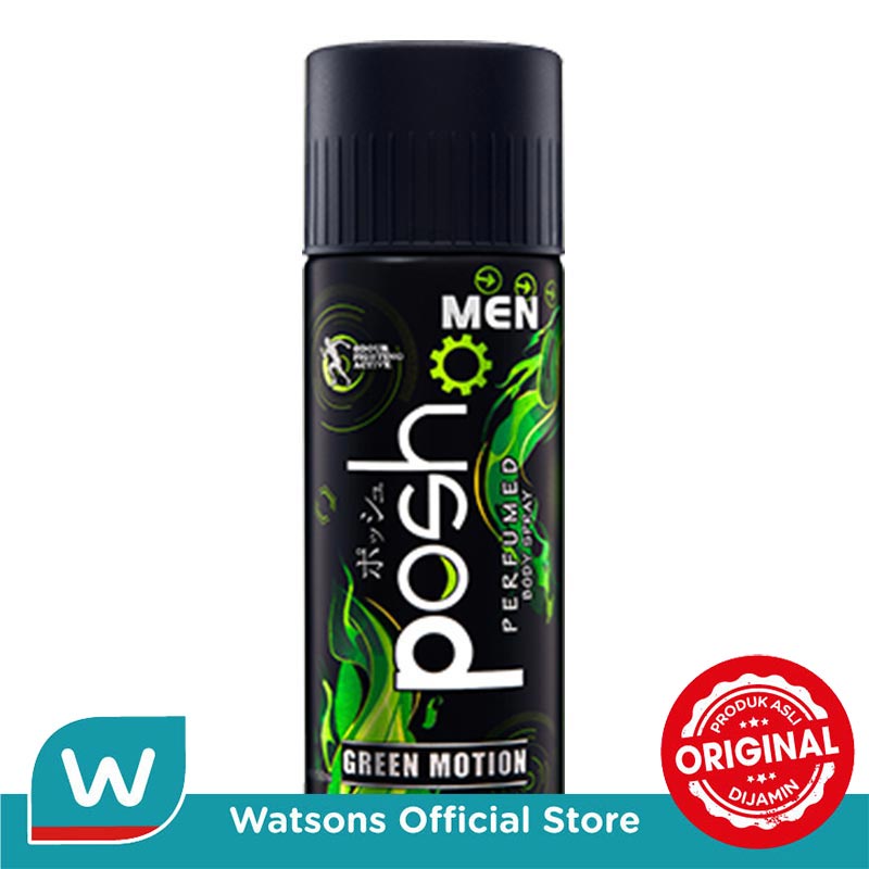 Posh Body Spray Men Green Motion 150ml