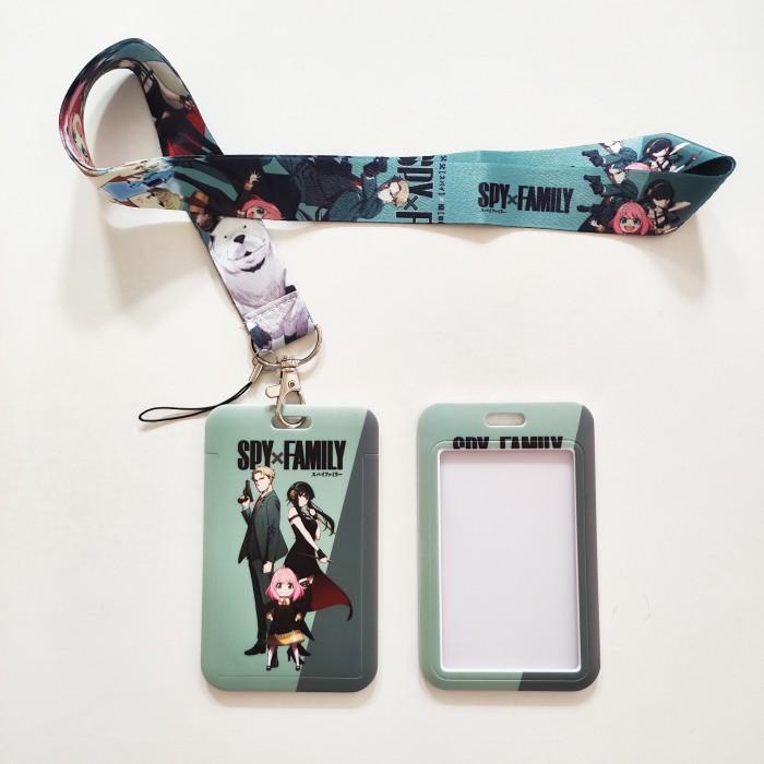 

ID Card Holder Name Tag Lanyard / Kalung Kartu Anime Spy x Family Anya