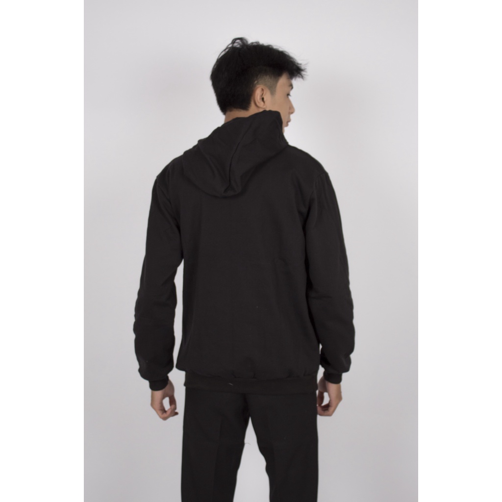 HIPNOP Hoodie Derian Hitam Hoodie outerwear Kupluk Pria Unisex