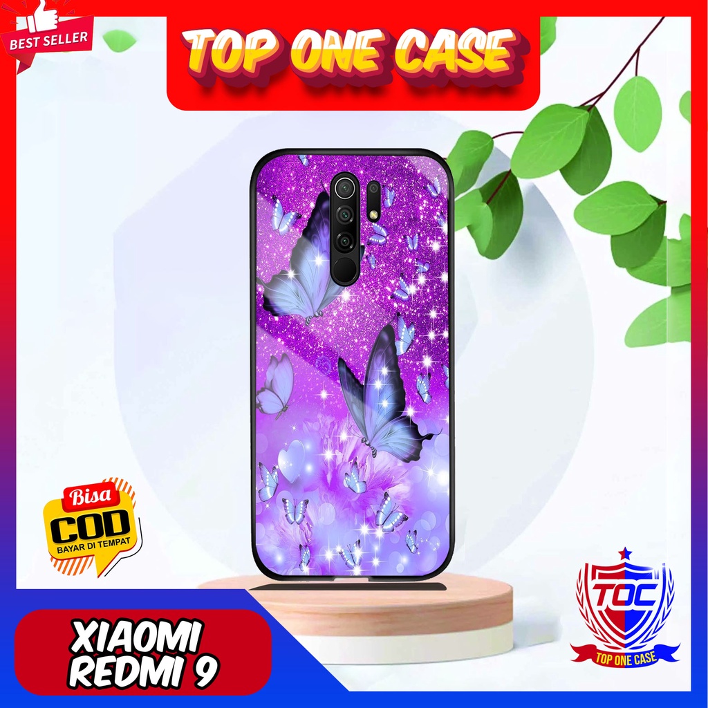 Case XIOMI REDMI 9 - Casing XIOMI REDMI 9 Terbaru Top One Case [ MOTIF BUTTERFLY ] Casing Hp XIOMI R