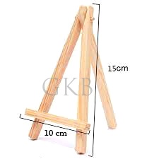 

Easel Kayu 10x15 cm untuk Kanvas/Foto/Lukisan