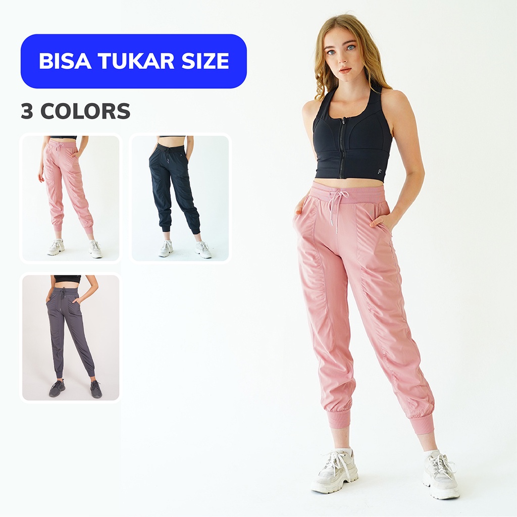 Forge Activewear - Orion Jogger Pants Wanita - Joger Joggerpants Cargopants Sweatpants Celana Panjan