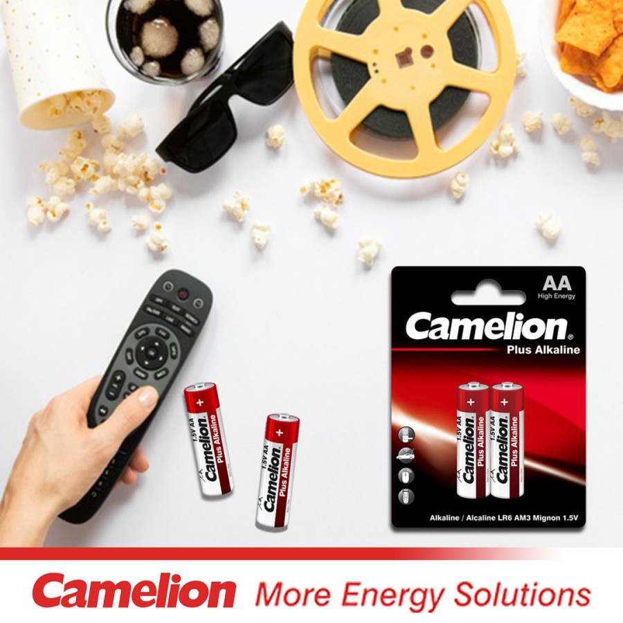 Baterai/Battery/Batere Camelion Alkaline AA isi 2 pcs 1.5V - MS
