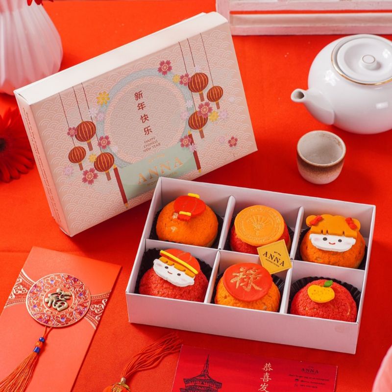 

Small Box Craqueline Imlek / Kue Soes Craqueline Chinese New Year