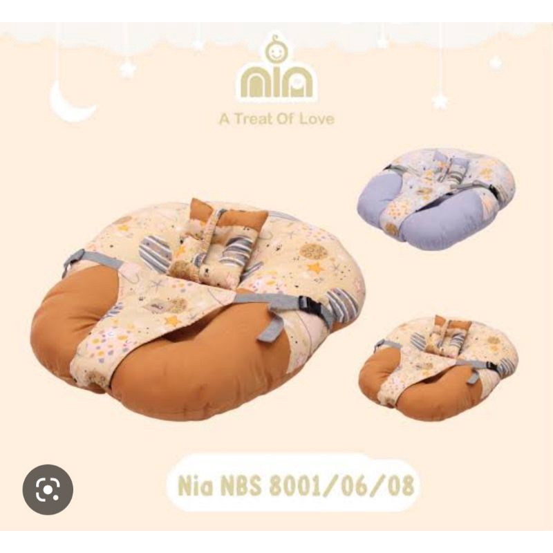 Nia Sofa Bayi Multifungsi + Bantal Lengan New Earth NBS 8008