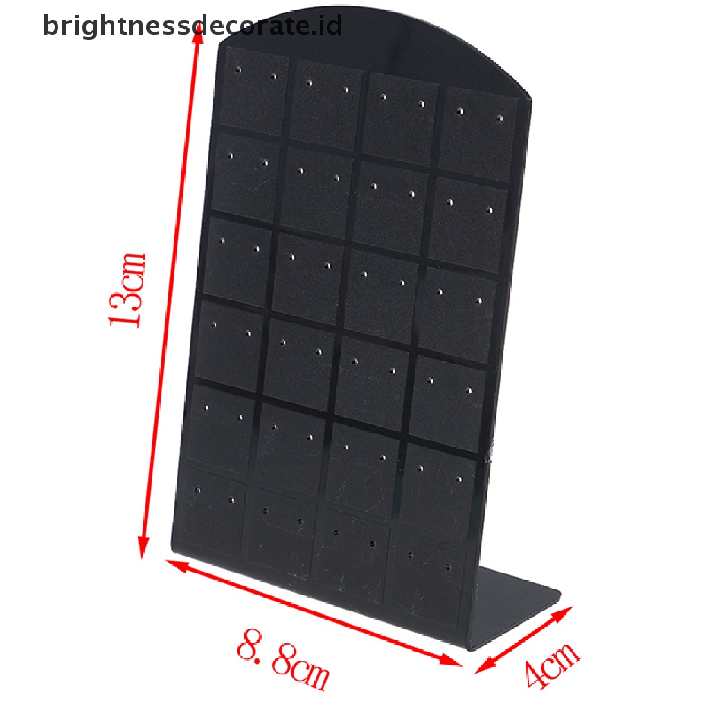 [Birth] 1pc stand display Anting 48lubang Atau Tempat Perhiasan Nyaman show case tool [ID]