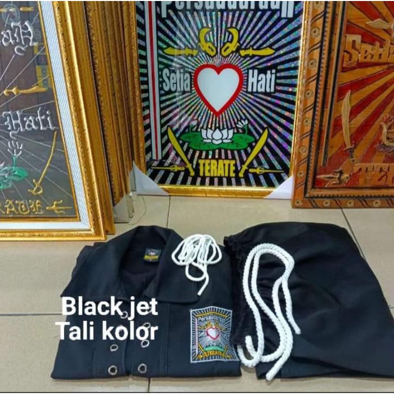 BAJU SAKRAL WARGA JETBLACK ORIGINAL 100%-SERAGAM WARGA PSHT JETBLACK PUSAT MADIUN