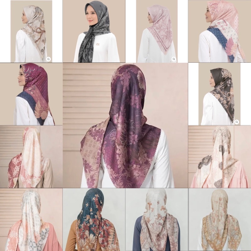 SALE WEARING KLAMBY SCARF PINA CENDANA MASHRABIYA DAYU ULOS RUBY MAGNOLIA