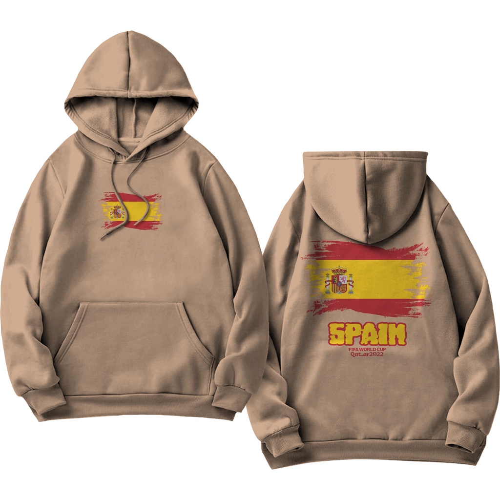 Holyrider SPAIN Sweater Hoodie Distro Sablon DTF Fleece Cotton II Holyrider Jumper Hoodie SPAIN II M-XXL (Pria &amp; Wanita) Free stiker&amp;Gantungan Kunci