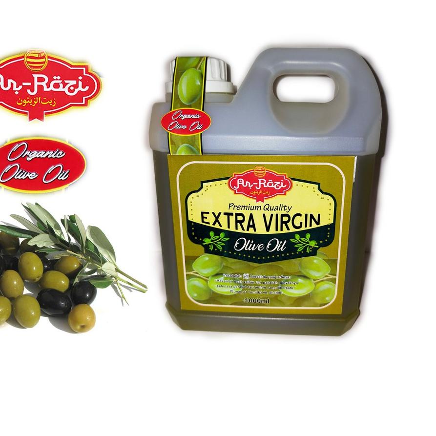 

☊ Minyak Zaitun ( Olive Oil ) Extra Virgin Ar-Rozi 1000ML ☉