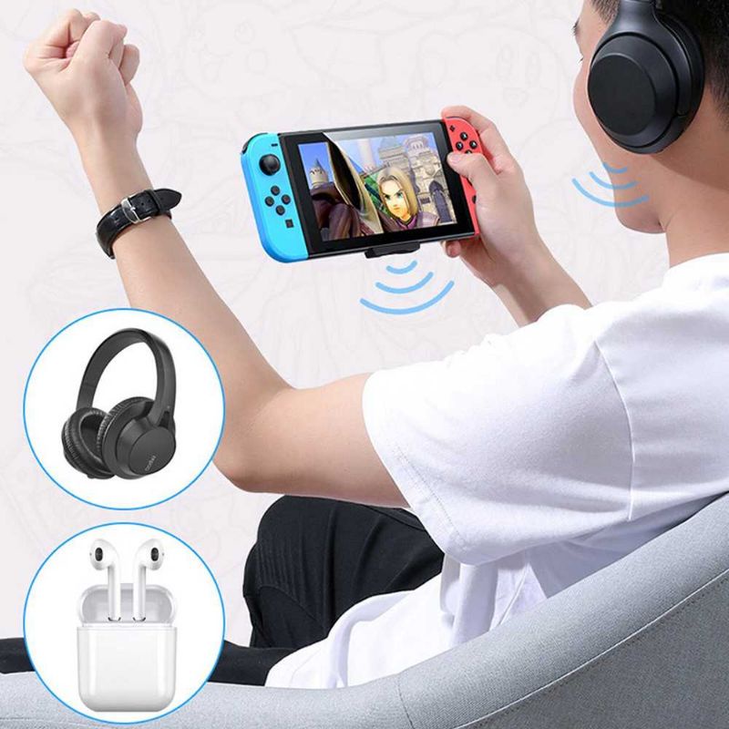 Rondaful USB Dongle Bluetooth 5.0 Transmitter Adapter Nintendo Switch - BLS-TX20