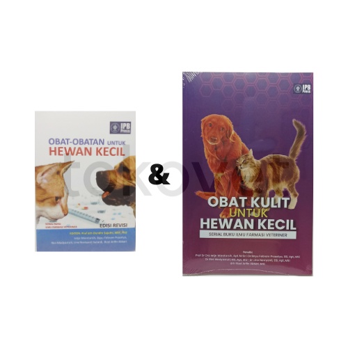 Bundling Buku Obat - Obatan untuk Hewan Kecil dan Buku Obat Kulit untuk Hewan Kecil