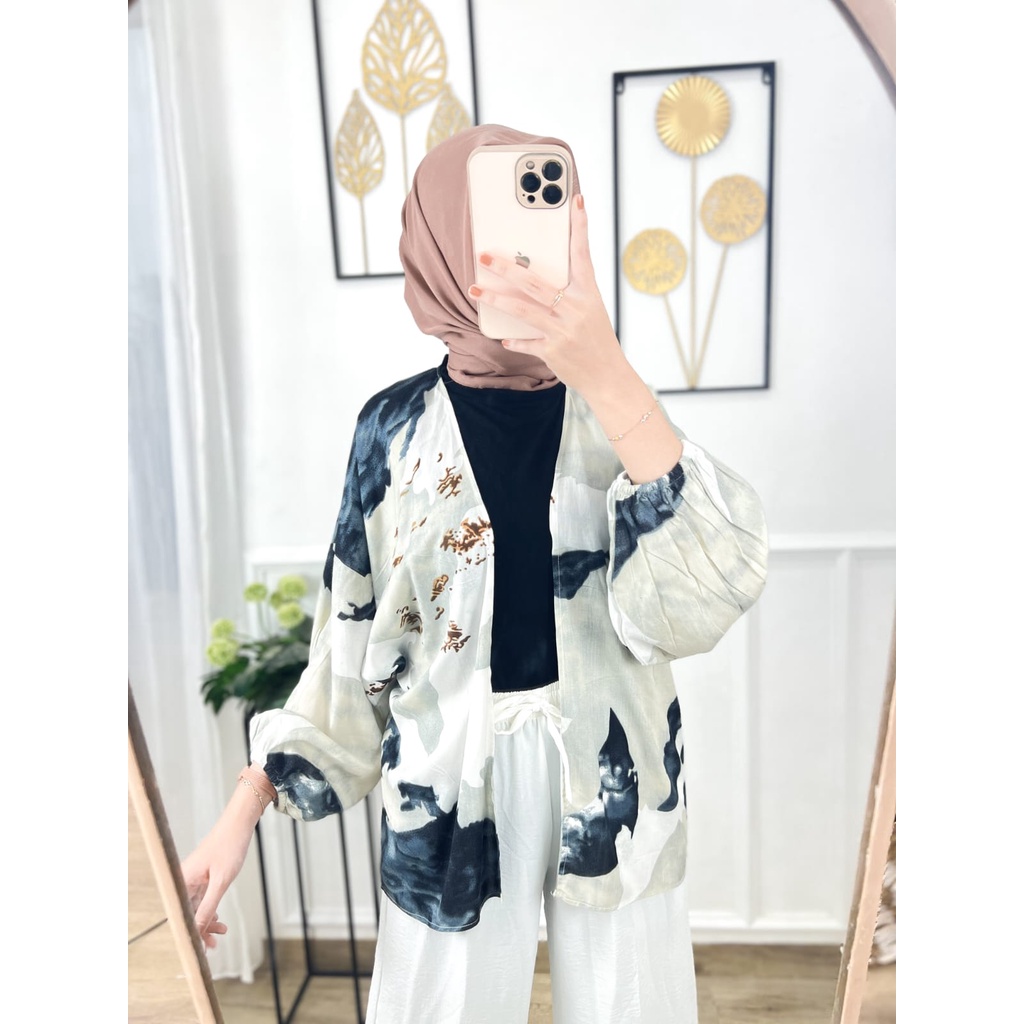 KIRANAOFFICIAL - ( COD ) KIYOWO OUTER RAYON VISCOSE