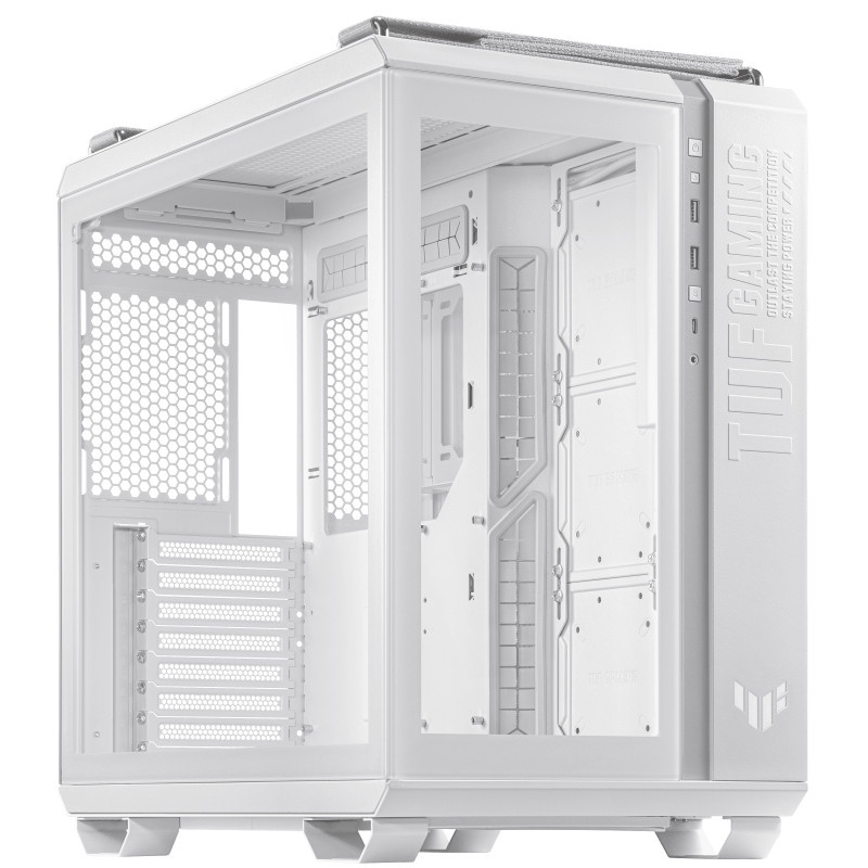 CASE ASUS TUF GAMING GT502 | BLACK / WHITE | CASING MID TOWER ATX