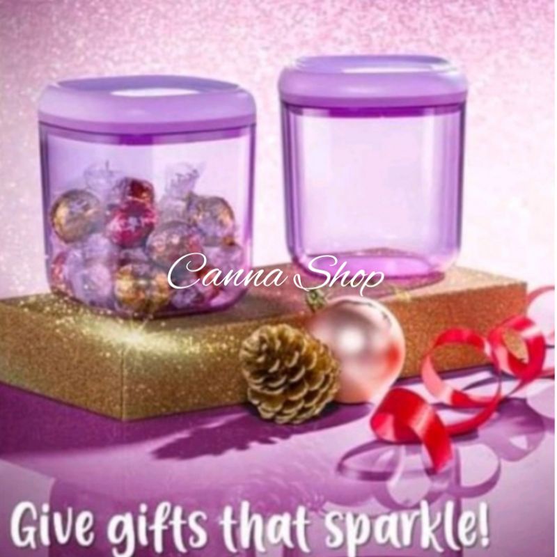 Crystalline Canister impor Tupperware