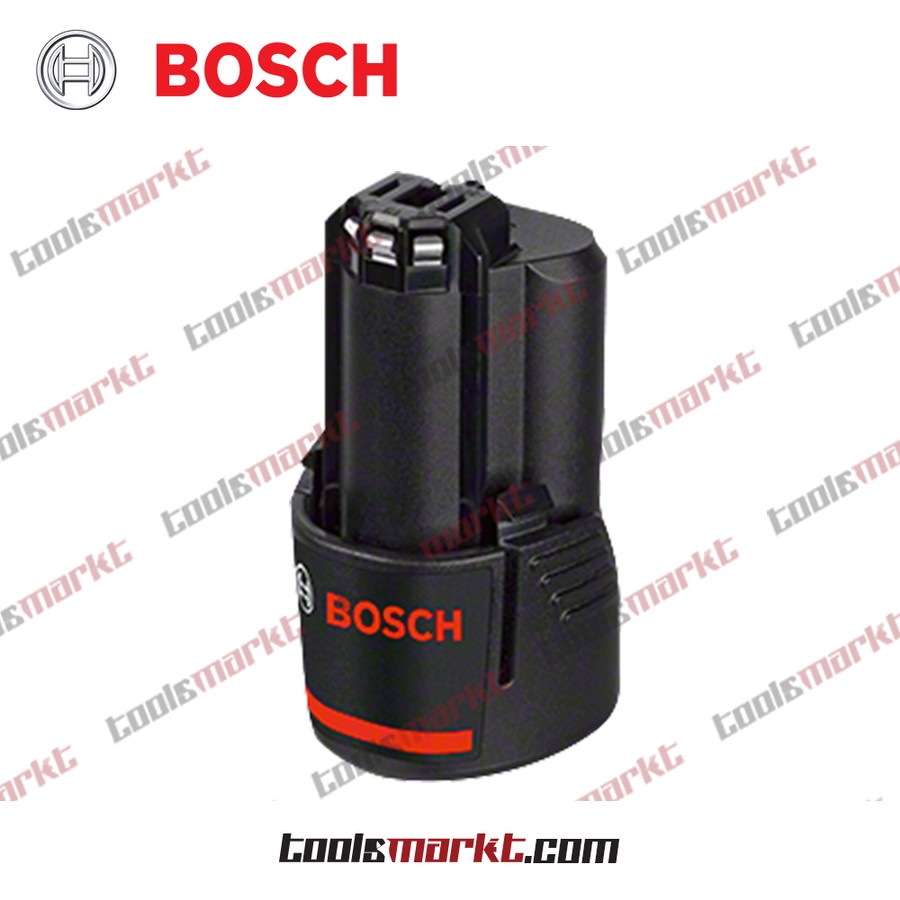 Bosch Baterai GBA 12 V-Li 2.0Ah Cordless Battery Li-Ion GBA12V-Li 12 Volt 2.0Ah 1600A00F6X