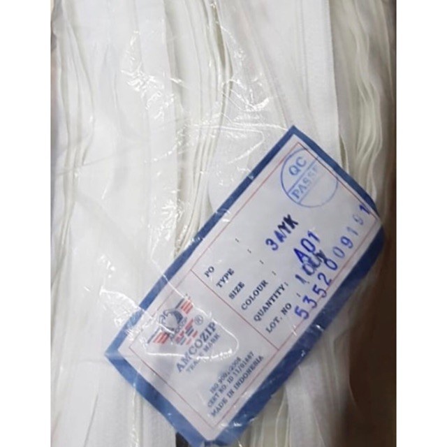 Konveksi Resleting Roll Amco No 3