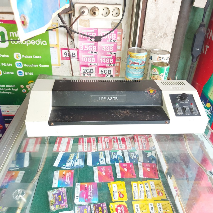 

Mesin Laminating LAMIPACKER LPF-330B SECOND/BEKAS 100% bagus