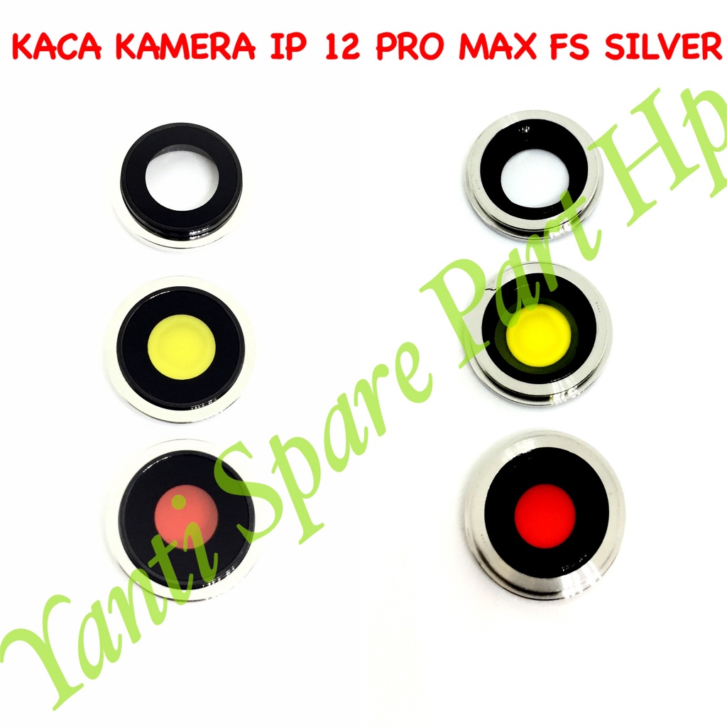 Kaca Kamera Ip 12 Pro Max Fullset Original Terlaris New