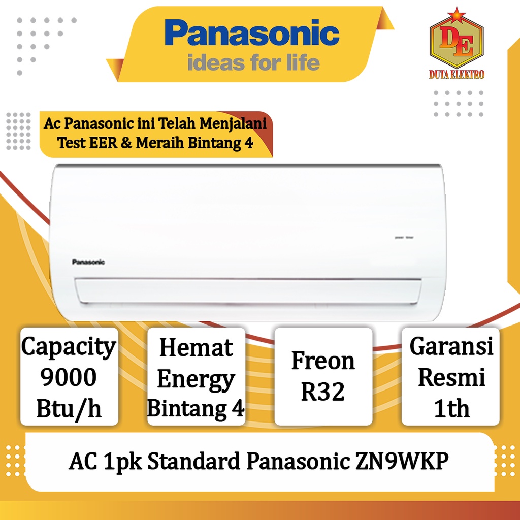 AC 1pk Standard Panasonic ZN9WKP