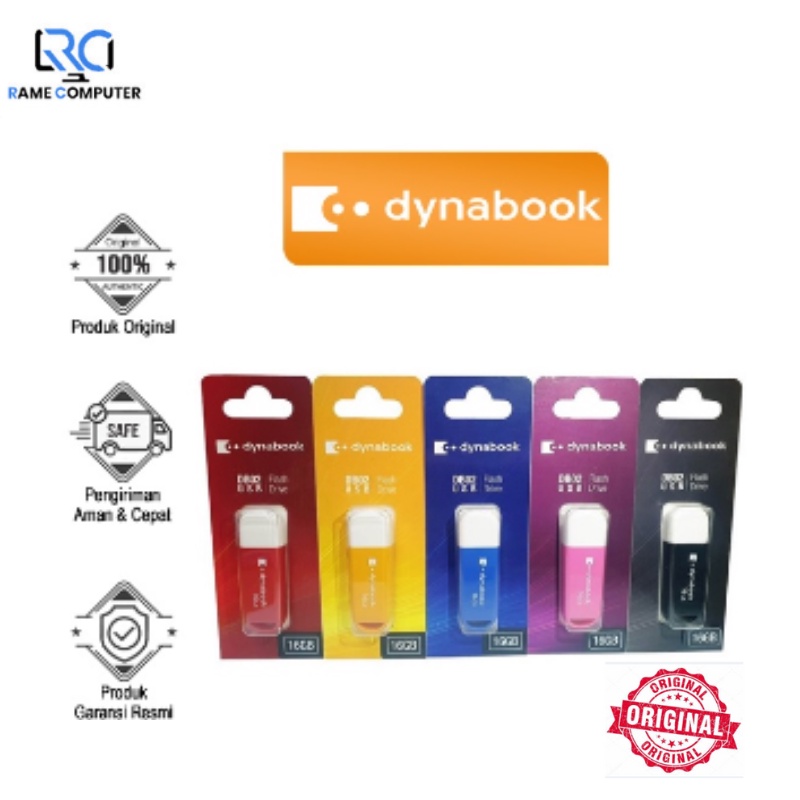 ORIGINAL FLASHDISK 16GB DYNABOOK BY TOSHIBA