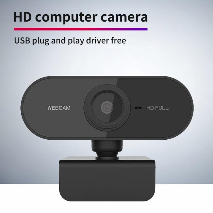 Webcam Webcam Full Hd 1080P Camera Komputer