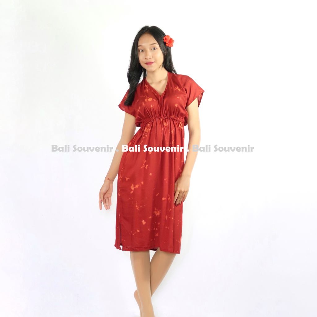 DRESS WANITA TIE DYE | DRESS MANOHARA PANJANG BALI | DASTER BALI