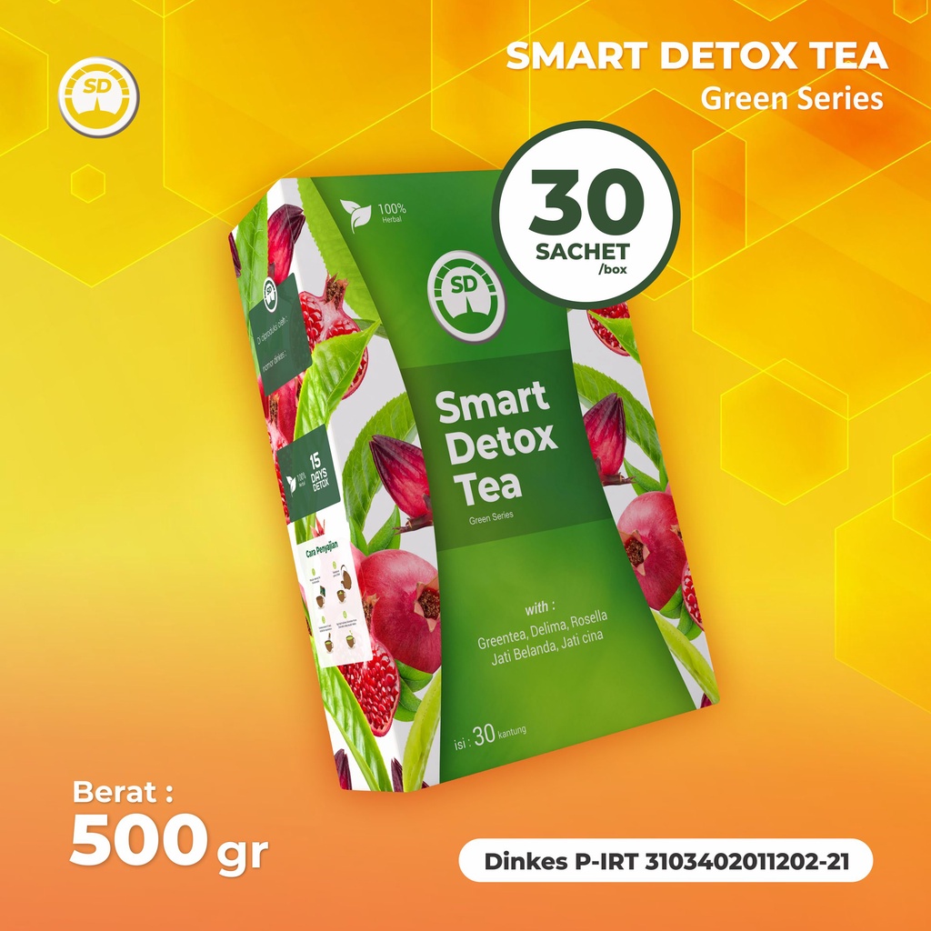 

Smart Detox Tea-Green Series