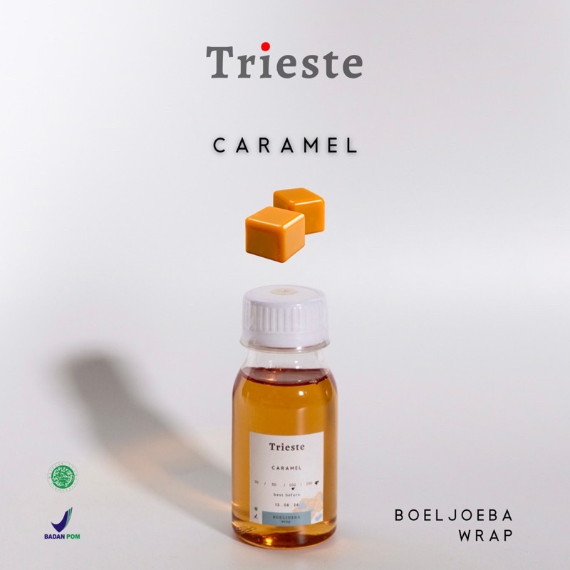 Trieste Caramel Syrup Repack [30, 50, 100] g