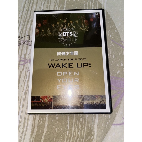 RARE DVD BTS 2015 1ST JAPAN TOUR WAKE UP OPEN YOUR EYES