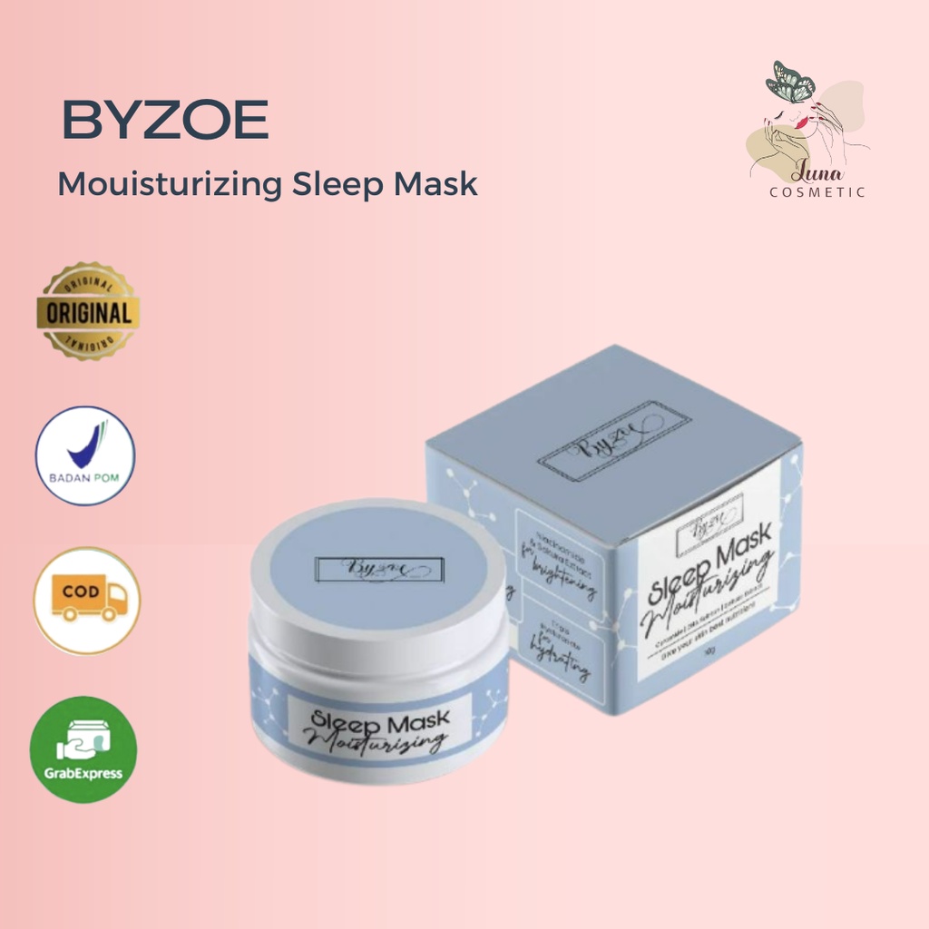 Byzoe 2in1 Mouisturizing Sleep Mask Barrier Repair and Protection Glowing and Brightening