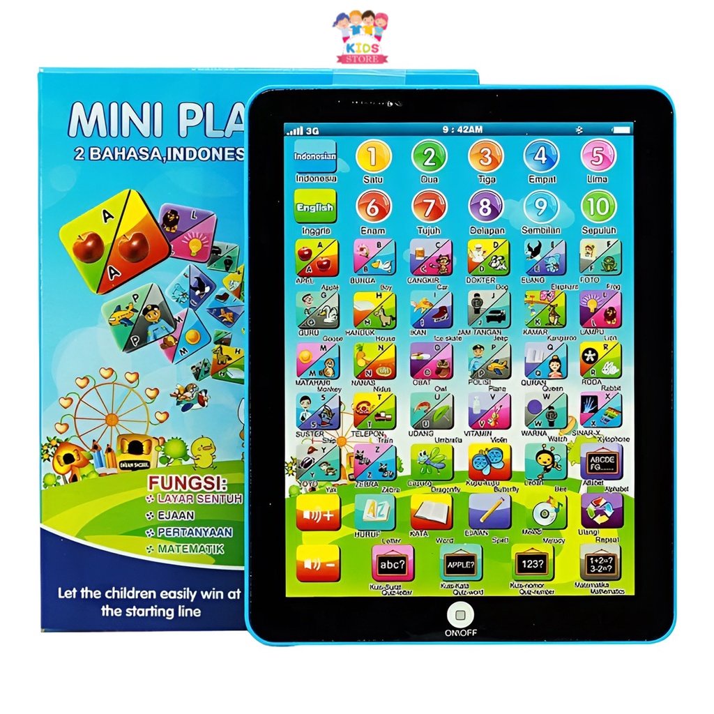 Playpad Mainan Edukasi | Mainan Edukatif Anak 3-4-5 Tahun | Mainan Belajar Anak Mainan Edukasi