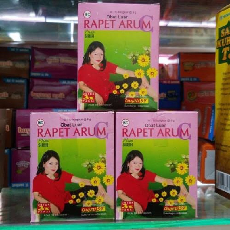 

Jamu Rapet Arum 1 Bungkus
